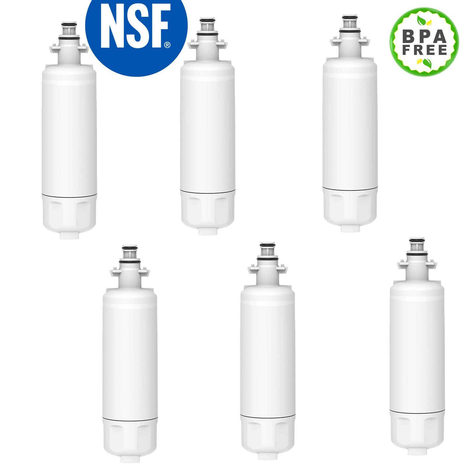 6X Fridge Water Filter For LG LT700P ADQ36006101 ADQ36006101-S ADQ36006102 Sparesbarn
