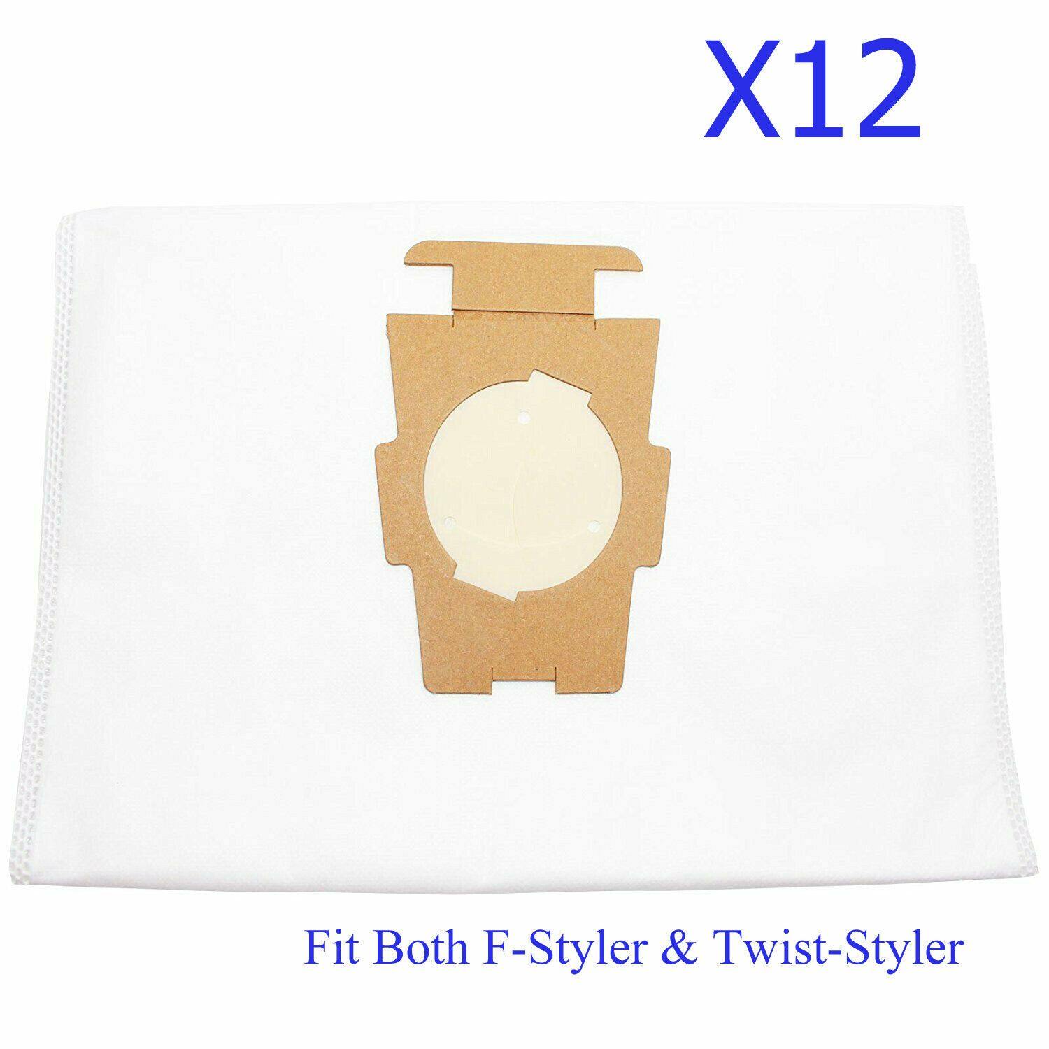 12X Synthetic Vacuum Cleaner Bags For Kirby Heritage II Sentria Style F 197201 Sparesbarn