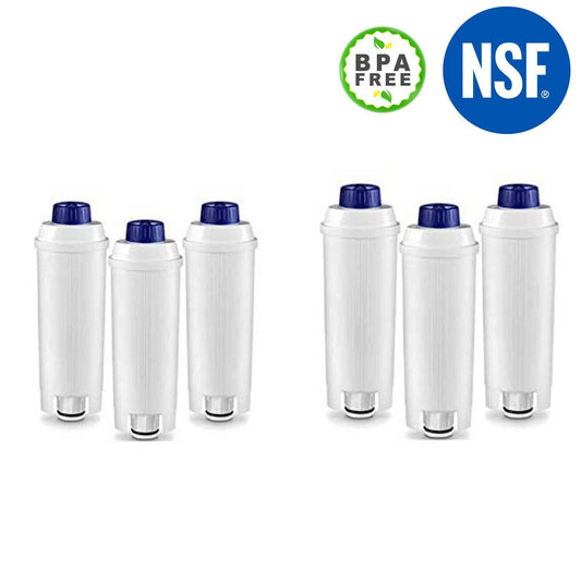 6X Coffee Water Filter For Delonghi ECAM23.210 ECAM23.410 ECAM23.420 ECAM23.460 Sparesbarn