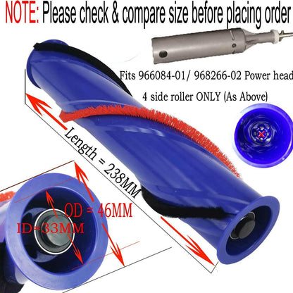 Vacuum Cleaner Brush Bar Roller For Dyson V7 V6 Total Clean 968266-02 966084-01 Sparesbarn