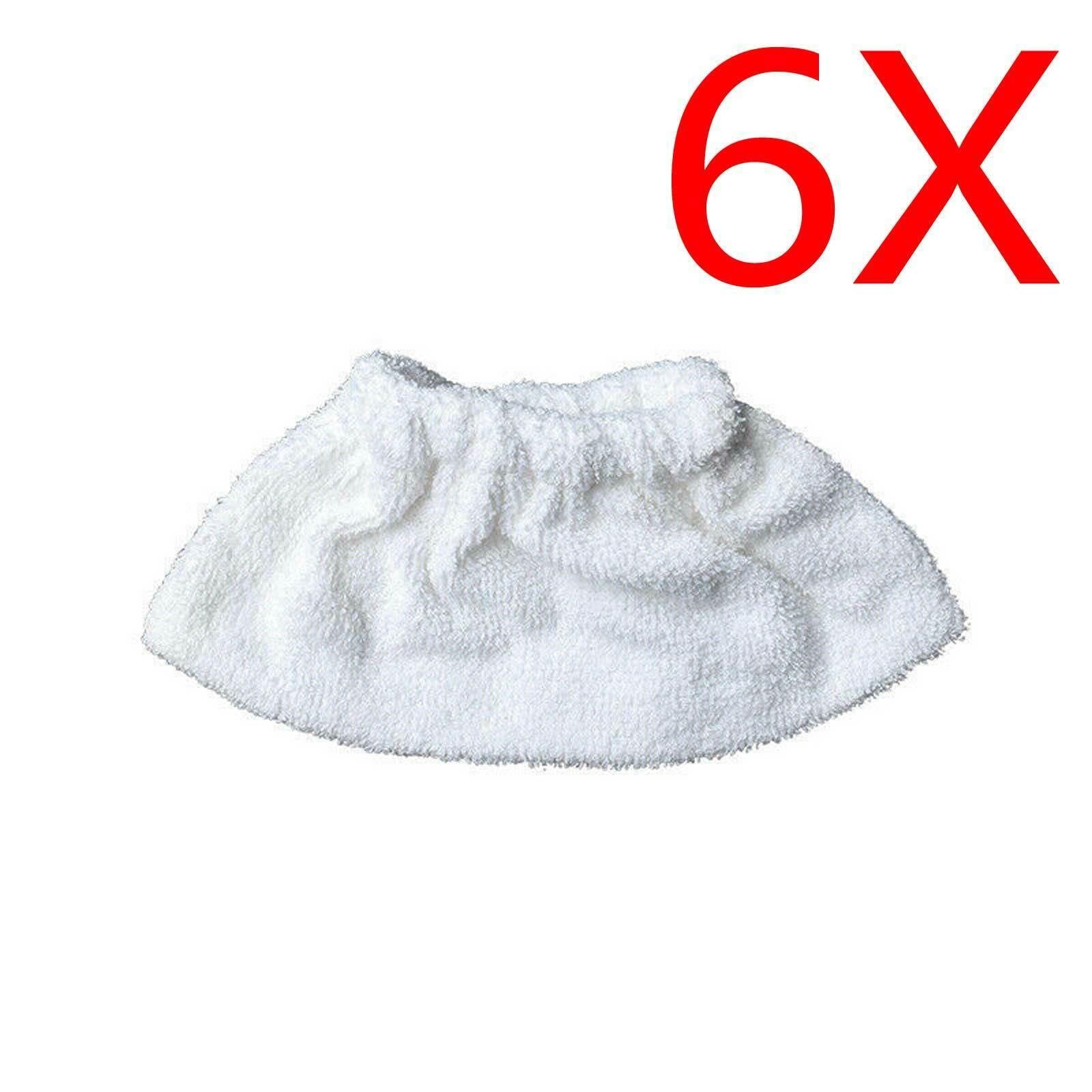 6X Steam Cleaner Floor Cloth Pad For Karcher 6.370-990.0 Easyfix SC1 SC2 SC3 SC4 Sparesbarn