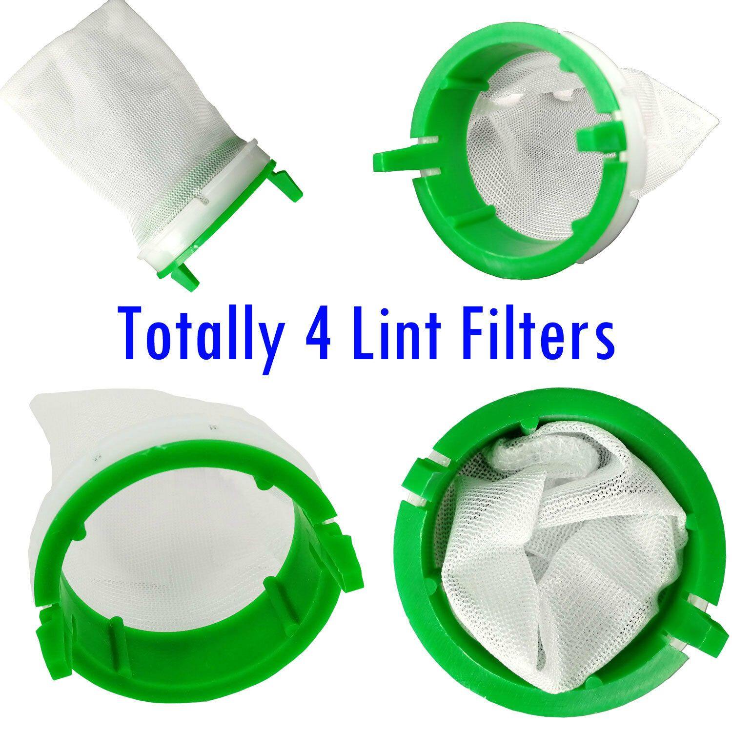 4x Washing Machine Lint Filter Bag For Simpson EZI set SWT954 22S750M Sparesbarn