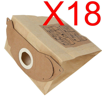 18X Vacuum Cleaner Bags For Karcher WD2.240 WD2.250 CCC A2004 CCC A2014 CV Sparesbarn