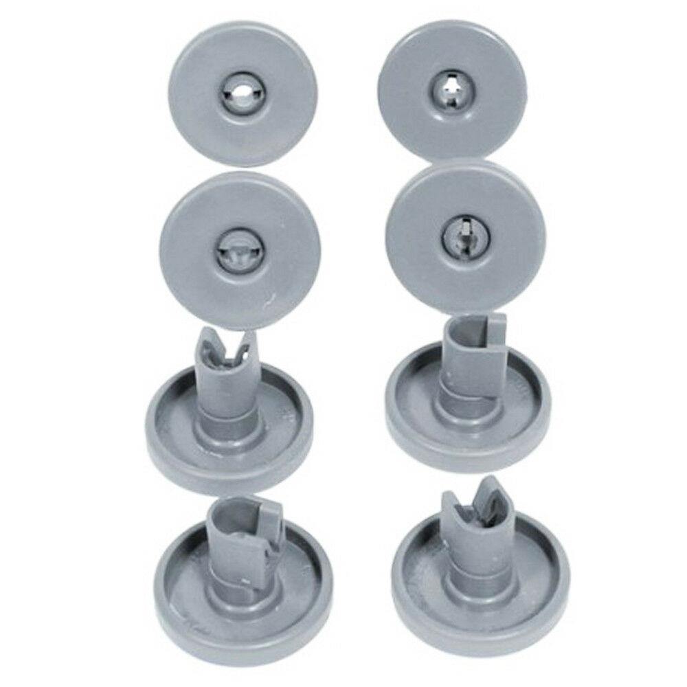 8x Dishwasher Lower Bottom Basket Wheels For Dishlex 50286965-004 Roller Sparesbarn