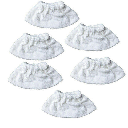 6X Steam Cloth Pad For Karcher SC 4 EasyFix Premium Iron 1.512-473.0 Sparesbarn