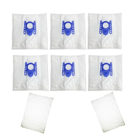 18 Vacuum Bags +6 Filters For Bosch Type G GL30-BSGL32383 GL-40 ProSilence Sparesbarn