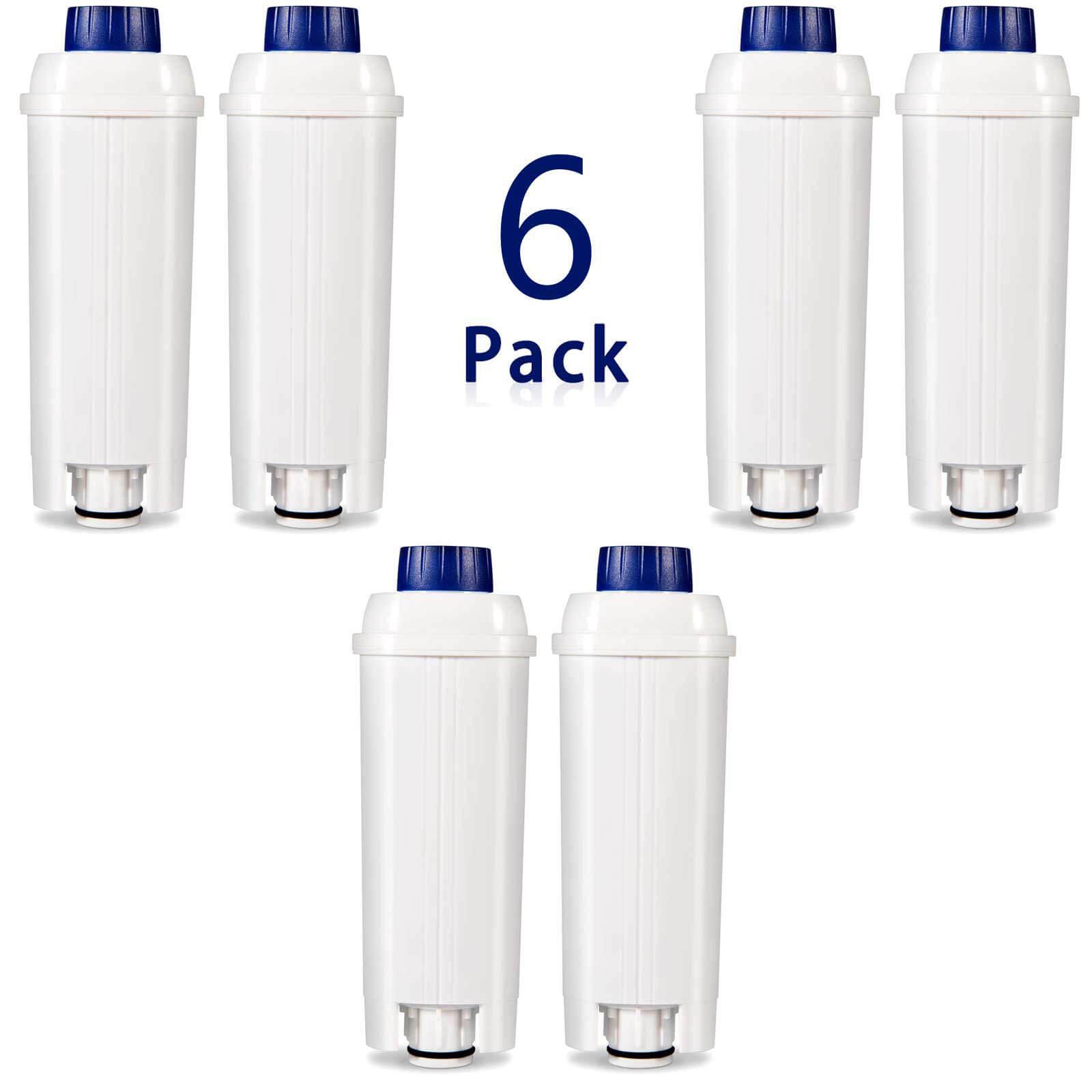 6 Coffee Water Filter For Delonghi Magnifica S ECAM 22.110 ECAM 45.760 Sparesbarn