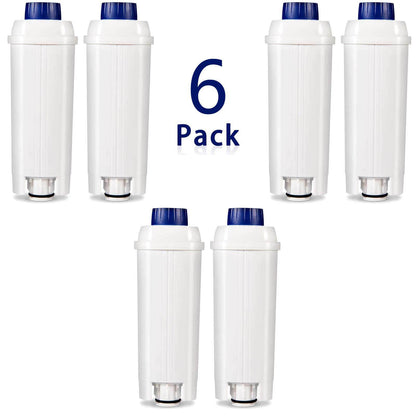 6 Coffee Water Filter For Delonghi Magnifica S ECAM 22.110 ECAM 45.760 Sparesbarn