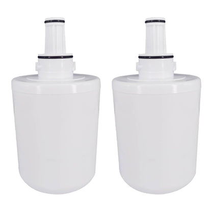2X Compatible Water Filter For Samsung RFG23UEBP RFG23UERS SRF639GDSS Sparesbarn