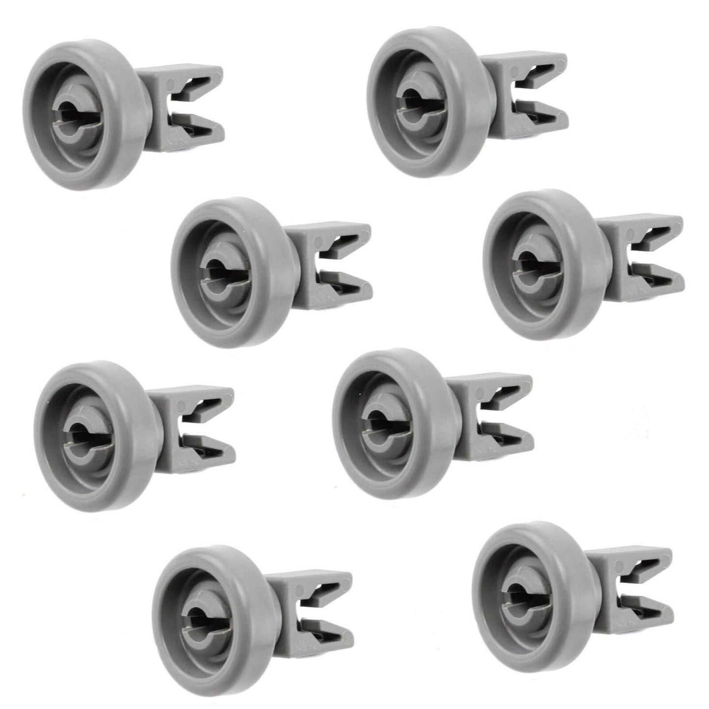 8X Dishwasher Upper Basket Wheel For AEG FAV54750VI FAV64800W Bottom Sparesbarn