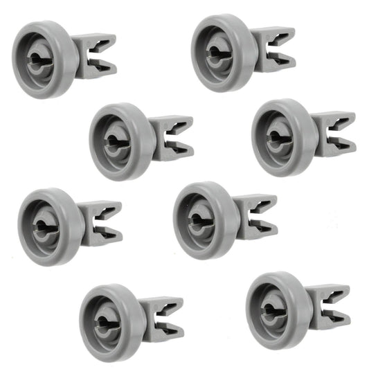 8X Dishwasher Upper Basket Wheel For AEG FAV54750VI FAV64800W Bottom Sparesbarn