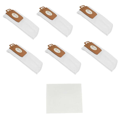 12X Synthetic Dust Bags For Nilfisk Power Special Power Cleaner Power Allergy Sparesbarn