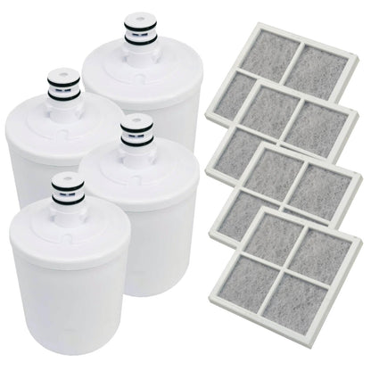 Refrigerator Water Filter & Air Filter Set for LG LT500P 5231JA2002 Sparesbarn