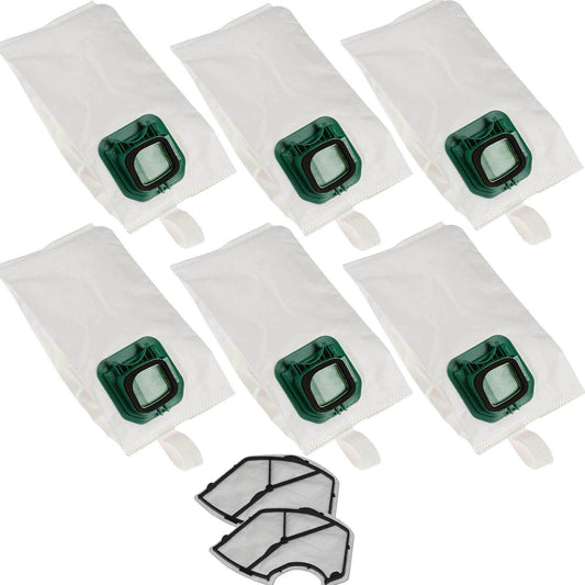 6x Vacuum Dust Bags for Vorwerk Kobold VK140 VK150 FP140 FP150 Sparesbarn