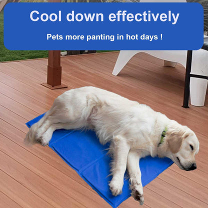 Pet Cooling Gel Mat Non-Toxic Summer Cool Pad Dog Cat Bed Sparesbarn