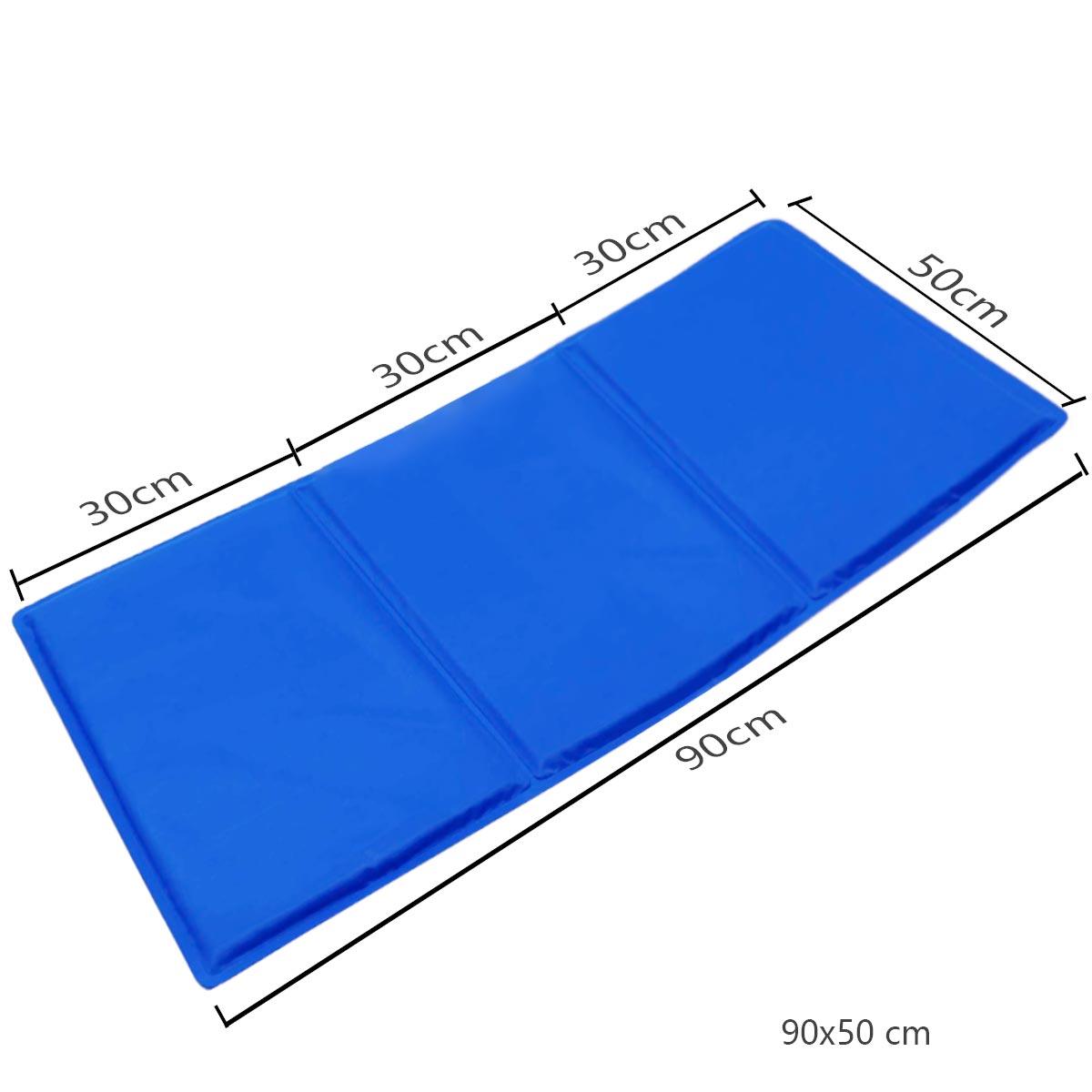 Pet Cool Gel Mat Dog Cat Bed Non-Toxic Cooling Cool Summer Pad 6 Sizes Sparesbarn
